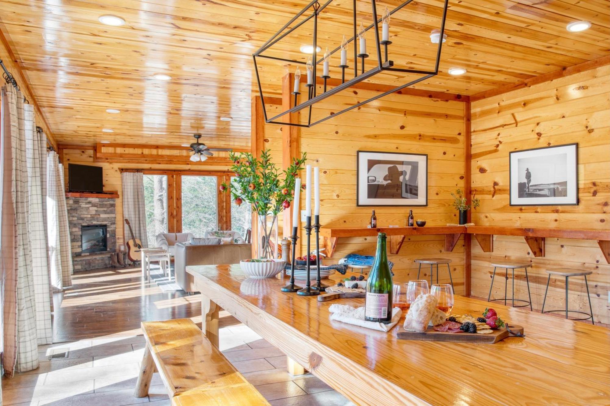 Sycamore By Avantstay Spectacular Mountain Home W Indoor Pool Hot Tub Home Theatre Fire Pit Севьервилл Экстерьер фото