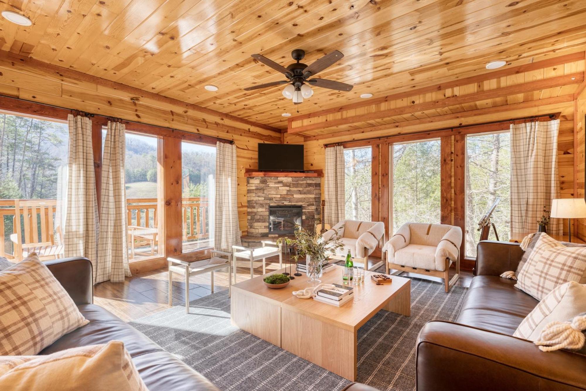 Sycamore By Avantstay Spectacular Mountain Home W Indoor Pool Hot Tub Home Theatre Fire Pit Севьервилл Экстерьер фото